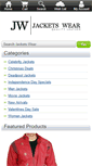 Mobile Screenshot of jacketswear.com